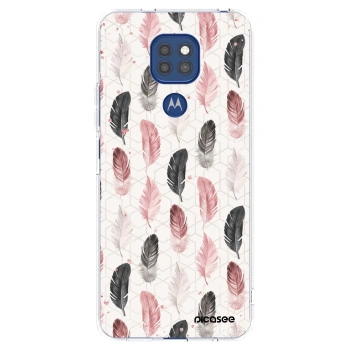 Picasee átlátszó szilikon tok az alábbi mobiltelefonokra Motorola Moto G9 Play - Feather 2