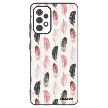 Picasee fekete szilikon tok az alábbi mobiltelefonokra Samsung Galaxy A32 5G A326B - Feather 2