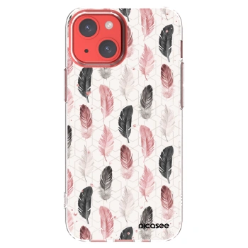Picasee átlátszó szilikon tok az alábbi mobiltelefonokra Apple iPhone 13 mini - Feather 2