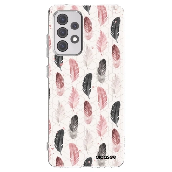 Picasee átlátszó szilikon tok az alábbi mobiltelefonokra Samsung Galaxy A52s 5G A528B - Feather 2