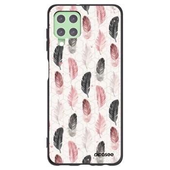 Picasee fekete szilikon tok az alábbi mobiltelefonokra Samsung Galaxy A22 A225F 4G - Feather 2