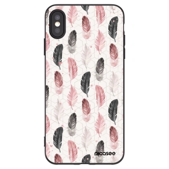 Picasee fekete szilikon tok az alábbi mobiltelefonokra Apple iPhone XS Max - Feather 2
