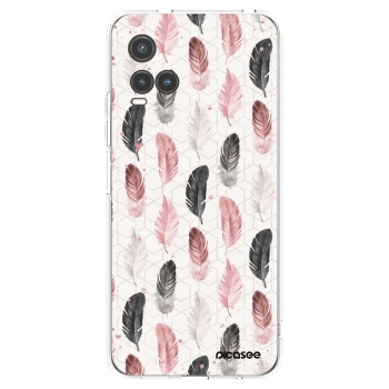 Picasee átlátszó szilikon tok az alábbi mobiltelefonokra Vivo Y33s - Feather 2