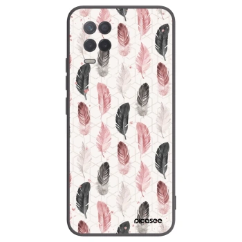 Picasee fekete szilikon tok az alábbi mobiltelefonokra Realme 8 5G - Feather 2