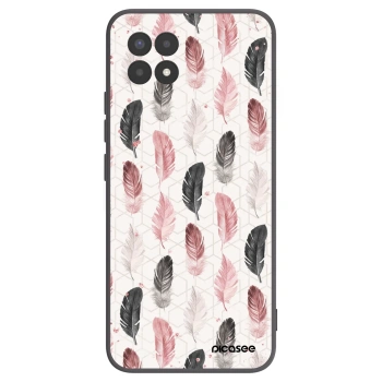 Picasee fekete szilikon tok az alábbi mobiltelefonokra Realme 8i - Feather 2