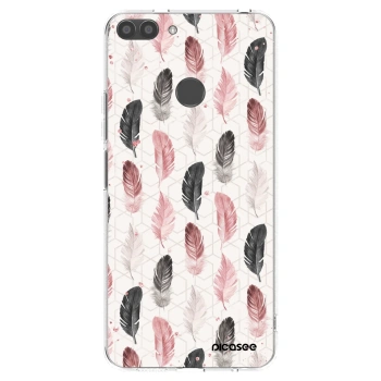Picasee átlátszó szilikon tok az alábbi mobiltelefonokra Huawei P Smart - Feather 2