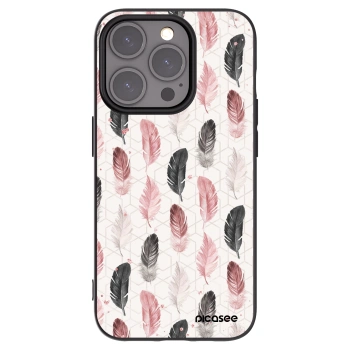 Picasee fekete szilikon tok az alábbi mobiltelefonokra Apple iPhone 15 Pro - Feather 2