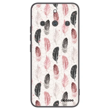 Picasee fekete szilikon tok az alábbi mobiltelefonokra Realme 11 Pro+ - Feather 2