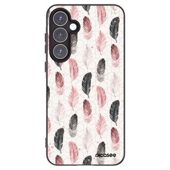 Picasee fekete szilikon tok az alábbi mobiltelefonokra Samsung Galaxy A55 5G A556B - Feather 2