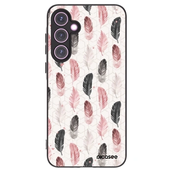 Picasee fekete szilikon tok az alábbi mobiltelefonokra Samsung Galaxy A35 5G A356B - Feather 2