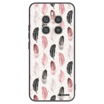 Picasee fekete szilikon tok az alábbi mobiltelefonokra Realme 12 Pro 5G - Feather 2