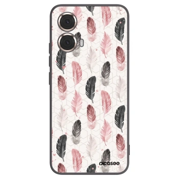 Picasee fekete szilikon tok az alábbi mobiltelefonokra Motorola Moto G85 - Feather 2