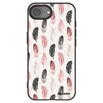 Picasee fekete szilikon tok az alábbi mobiltelefonokra Apple iPhone 16e - Feather 2