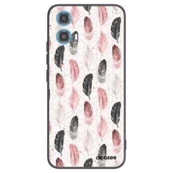 Picasee fekete szilikon tok az alábbi mobiltelefonokra Motorola Moto G34 5G - Feather 2