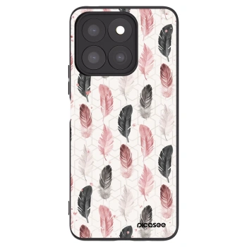 Picasee fekete szilikon tok az alábbi mobiltelefonokra Honor X8c - Feather 2