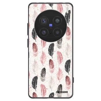 Picasee fekete szilikon tok az alábbi mobiltelefonokra Vivo X200 Pro - Feather 2