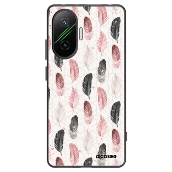 Picasee fekete szilikon tok az alábbi mobiltelefonokra Xiaomi Poco F7 Pro 5G - Feather 2