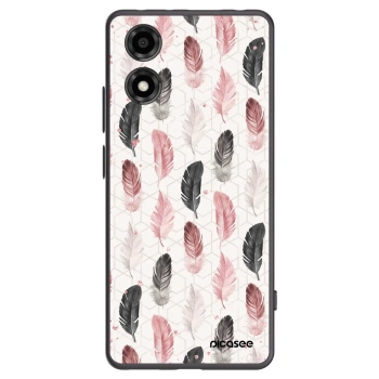Picasee fekete szilikon tok az alábbi mobiltelefonokra Motorola Moto E14 - Feather 2
