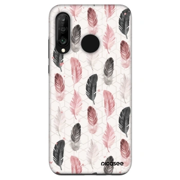 Szilikon tok erre a típusra Huawei P30 Lite - Feather 2