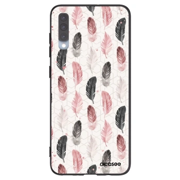 Picasee fekete szilikon tok az alábbi mobiltelefonokra Samsung Galaxy A70 A705F - Feather 2