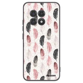 Picasee fekete szilikon tok az alábbi mobiltelefonokra OnePlus 13R 5G - Feather 2