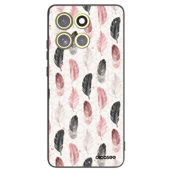 Picasee fekete szilikon tok az alábbi mobiltelefonokra Motorola Moto G86 5G - Feather 2