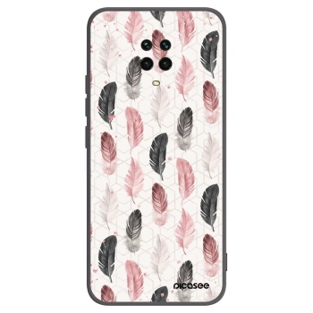 Picasee fekete szilikon tok az alábbi mobiltelefonokra Xiaomi Redmi Note 9S - Feather 2