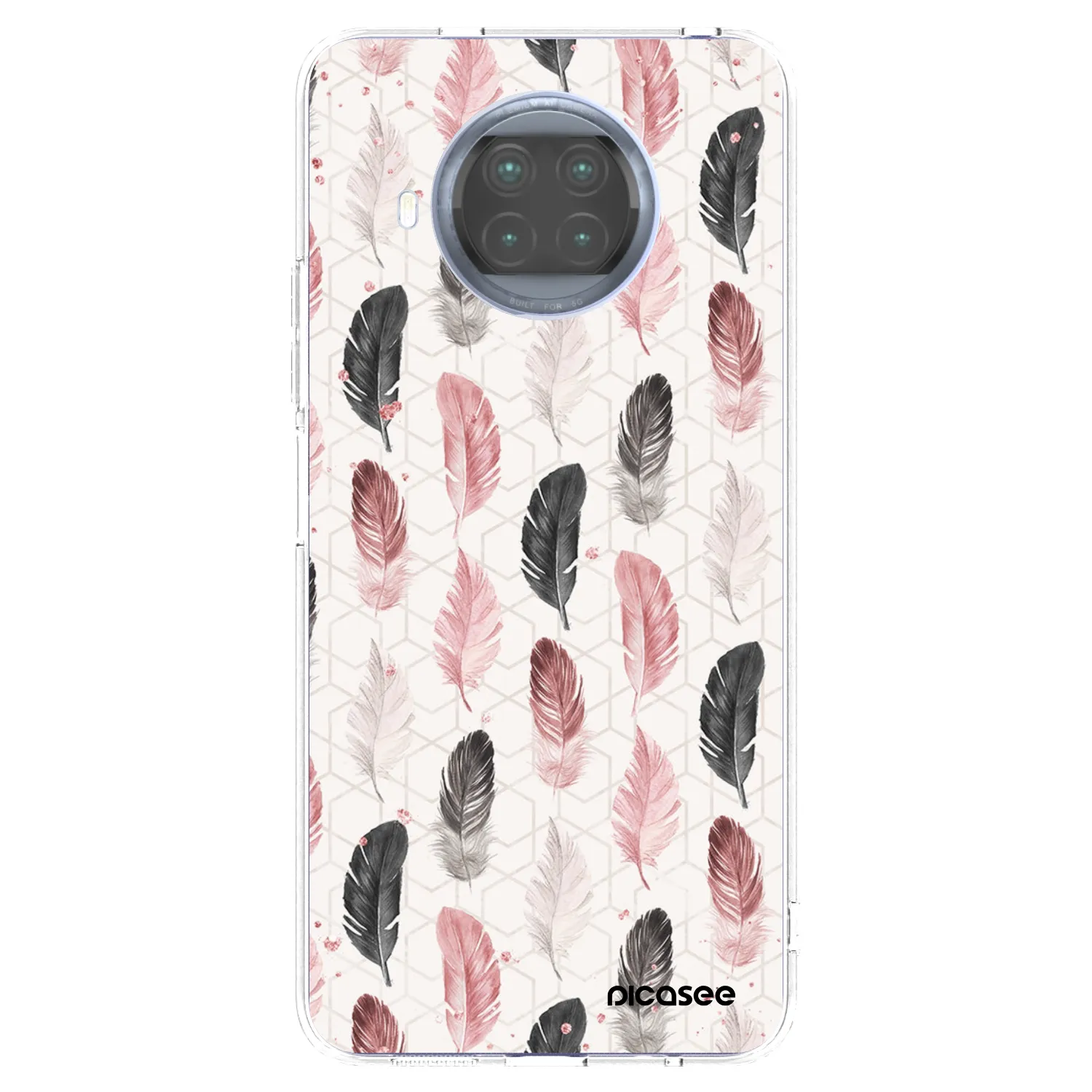 Picasee átlátszó szilikon tok az alábbi mobiltelefonokra Xiaomi Mi 10T Lite - Feather 2