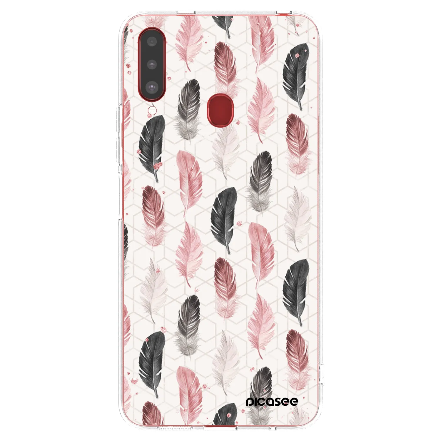 Picasee átlátszó szilikon tok az alábbi mobiltelefonokra Samsung Galaxy A20s - Feather 2