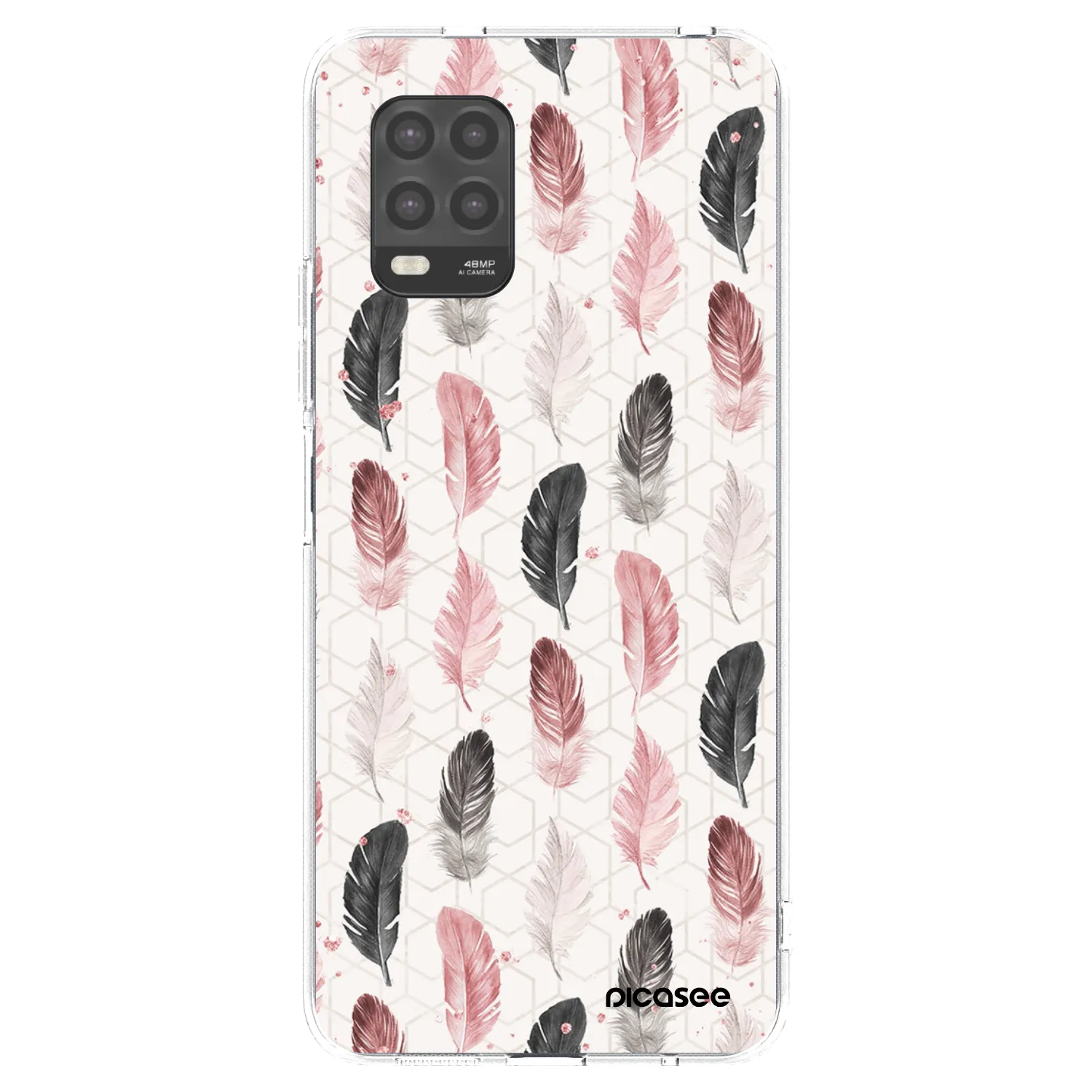 Picasee átlátszó szilikon tok az alábbi mobiltelefonokra Xiaomi Mi 10 Lite - Feather 2