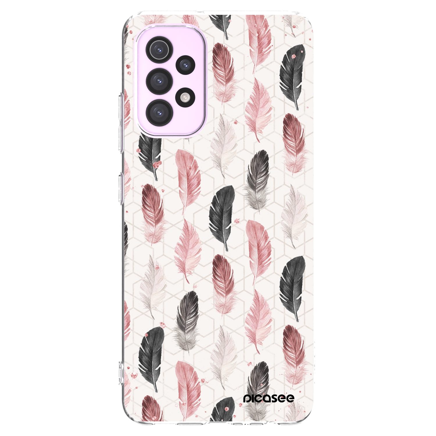 Picasee átlátszó szilikon tok az alábbi mobiltelefonokra Samsung Galaxy A32 5G A326B - Feather 2