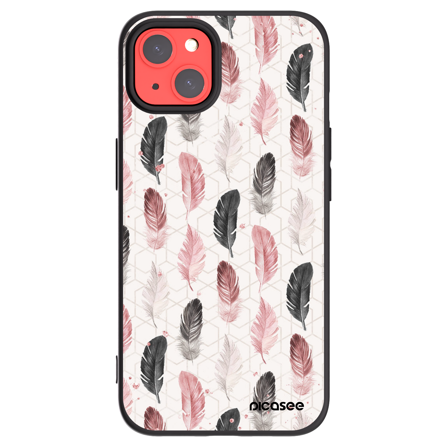 Picasee fekete szilikon tok az alábbi mobiltelefonokra Apple iPhone 13 - Feather 2