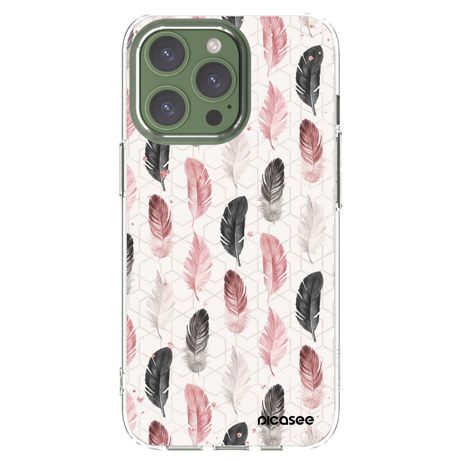 Picasee átlátszó szilikon tok az alábbi mobiltelefonokra Apple iPhone 13 Pro - Feather 2