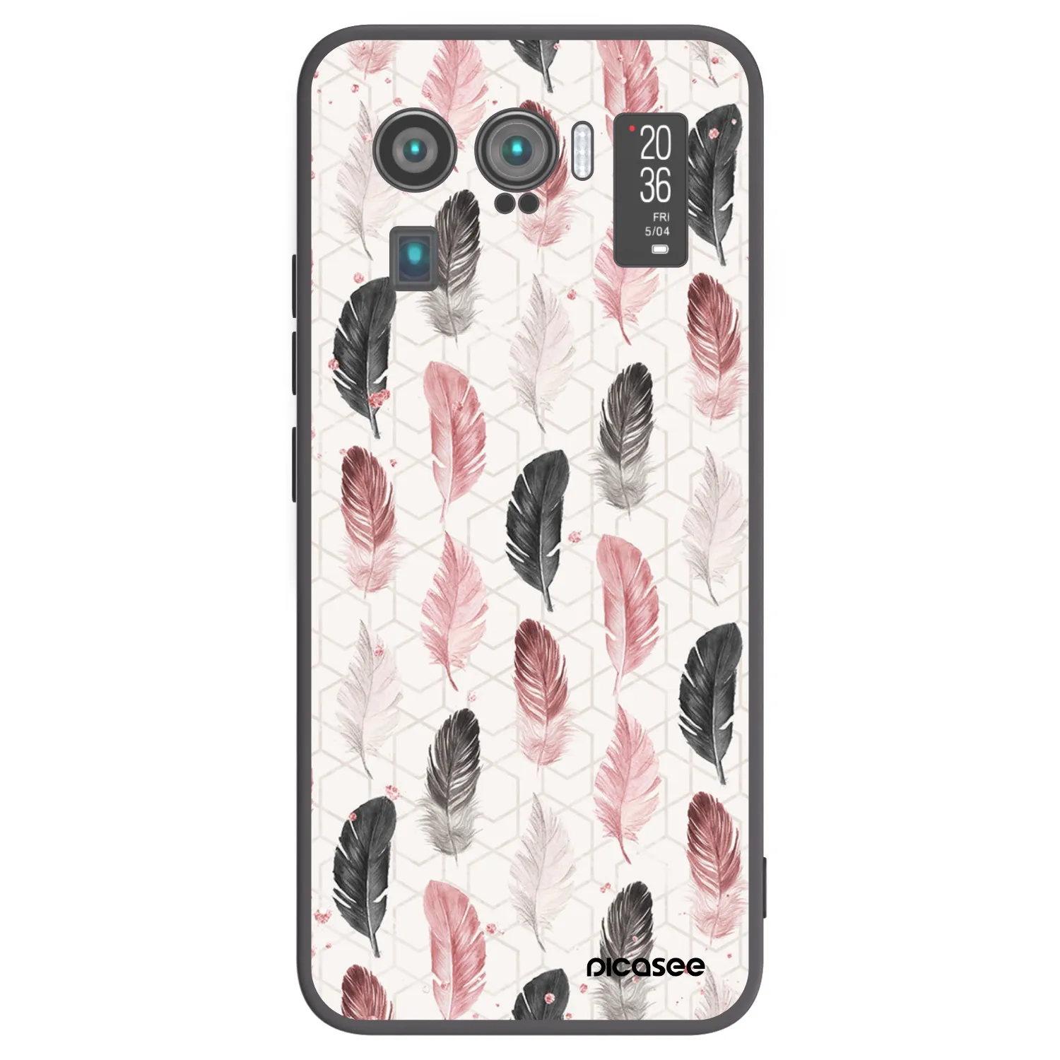 Picasee fekete szilikon tok az alábbi mobiltelefonokra Xiaomi Mi 11 Ultra - Feather 2