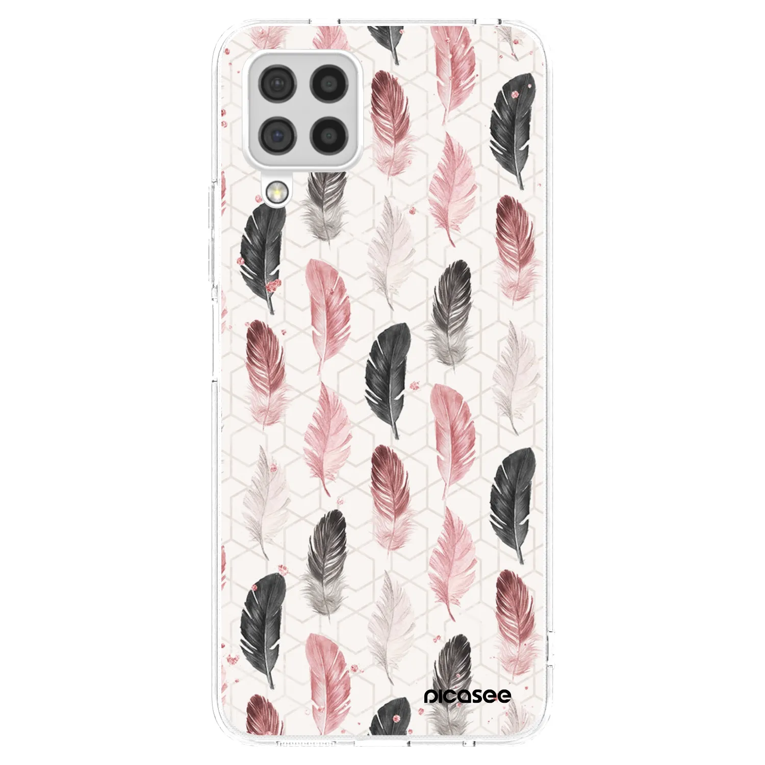 Picasee átlátszó szilikon tok az alábbi mobiltelefonokra Samsung Galaxy A22 A225F 4G - Feather 2
