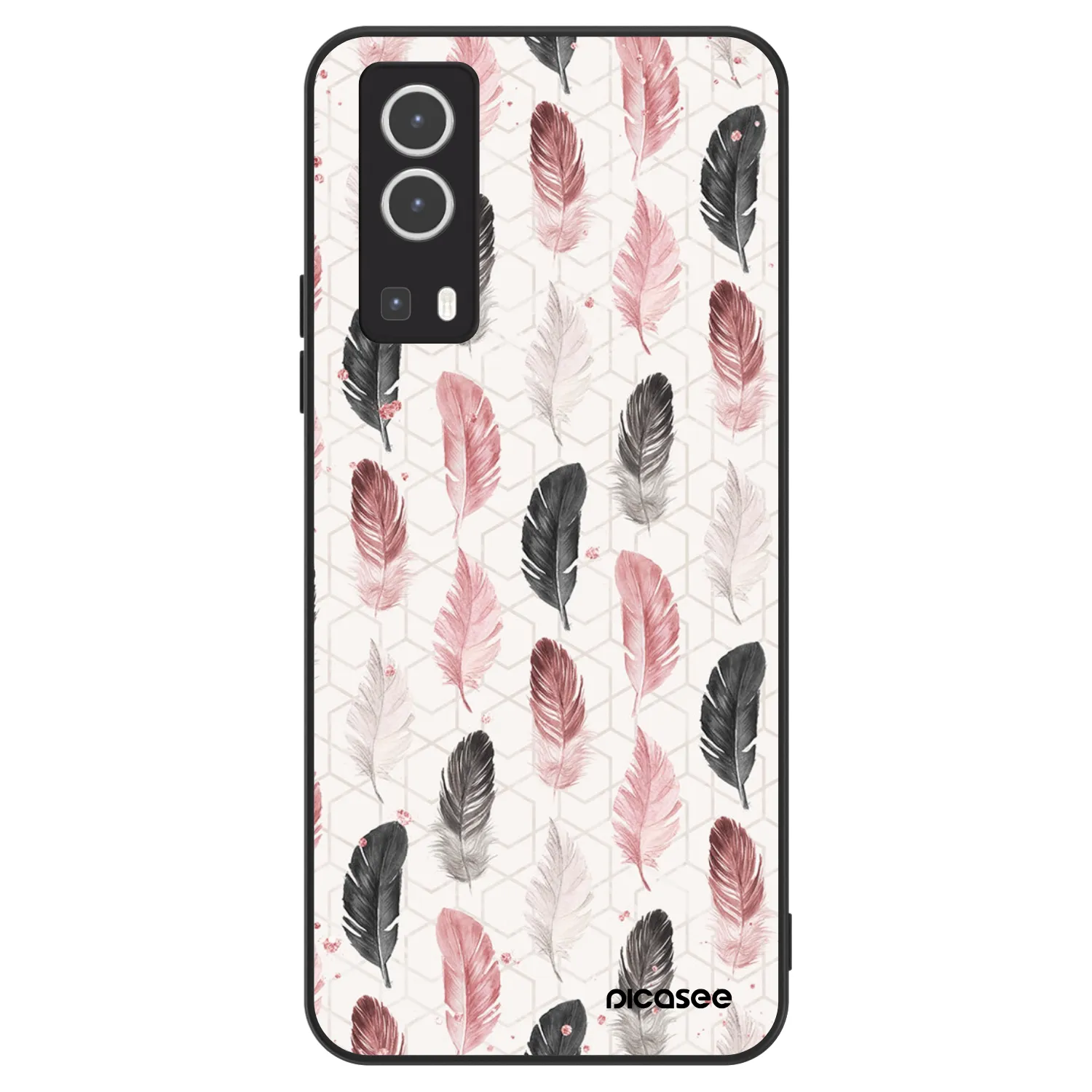 Picasee ULTIMATE CASE Vivo Y72 5G - készülékre - Feather 2