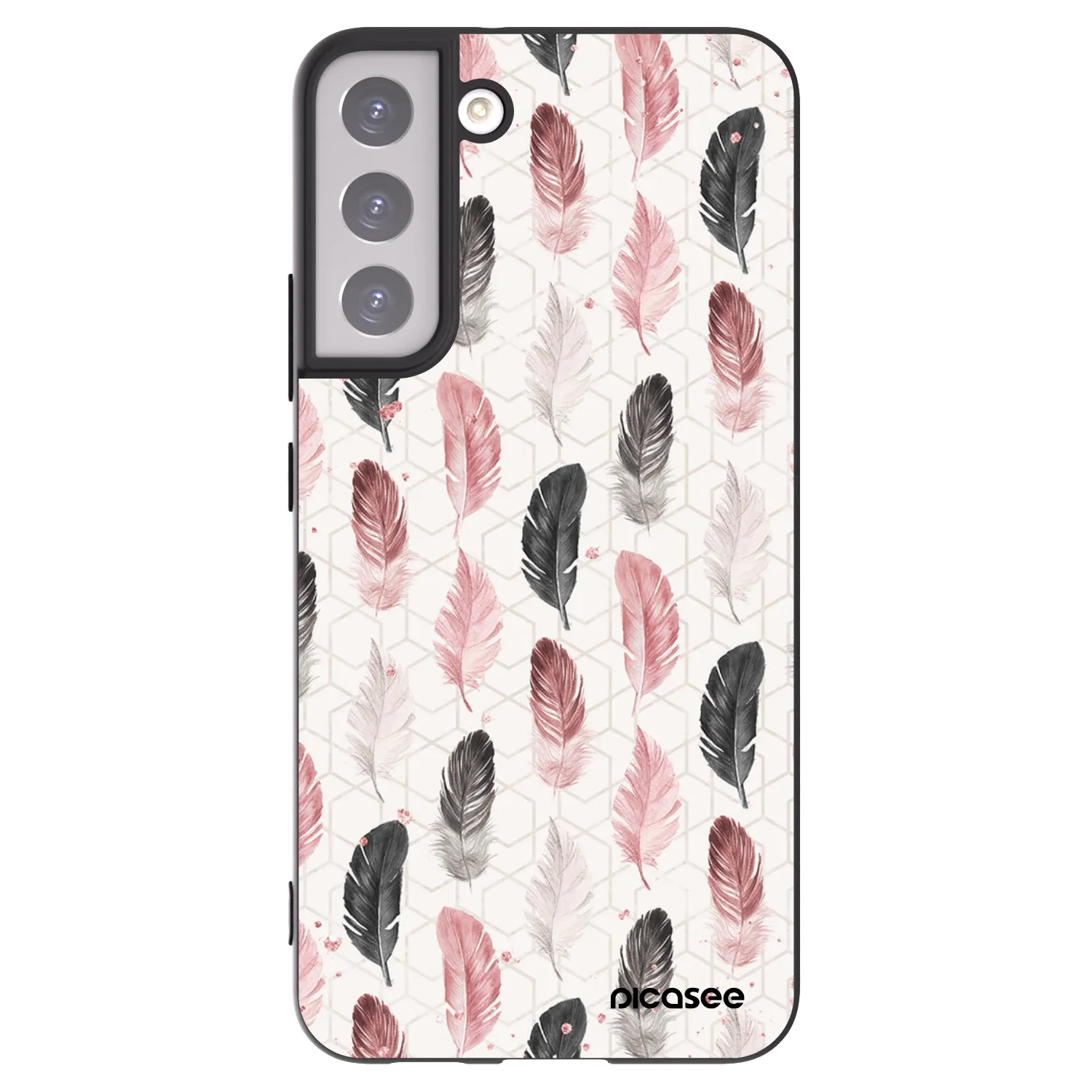 Picasee fekete szilikon tok az alábbi mobiltelefonokra Samsung Galaxy S22+ 5G - Feather 2