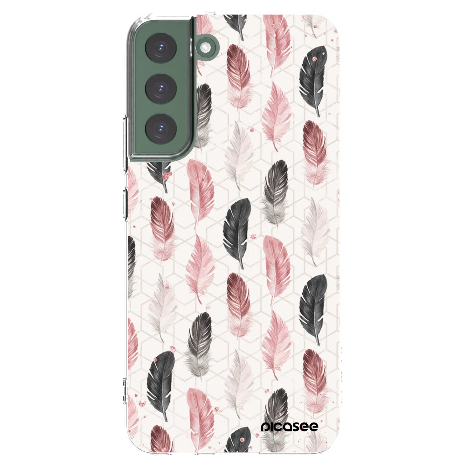 Picasee átlátszó szilikon tok az alábbi mobiltelefonokra Samsung Galaxy S22+ 5G - Feather 2