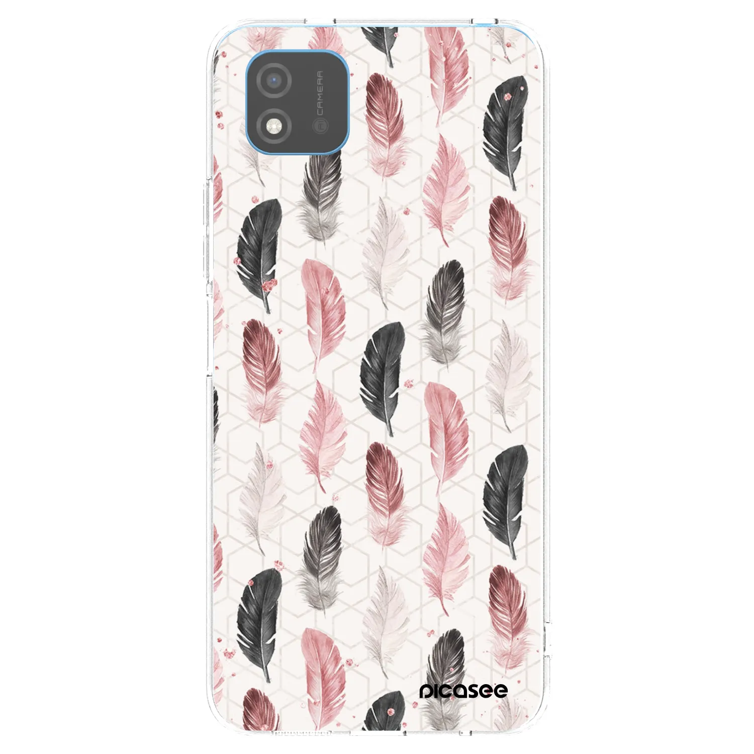 Picasee átlátszó szilikon tok az alábbi mobiltelefonokra Realme C11 (2021) - Feather 2