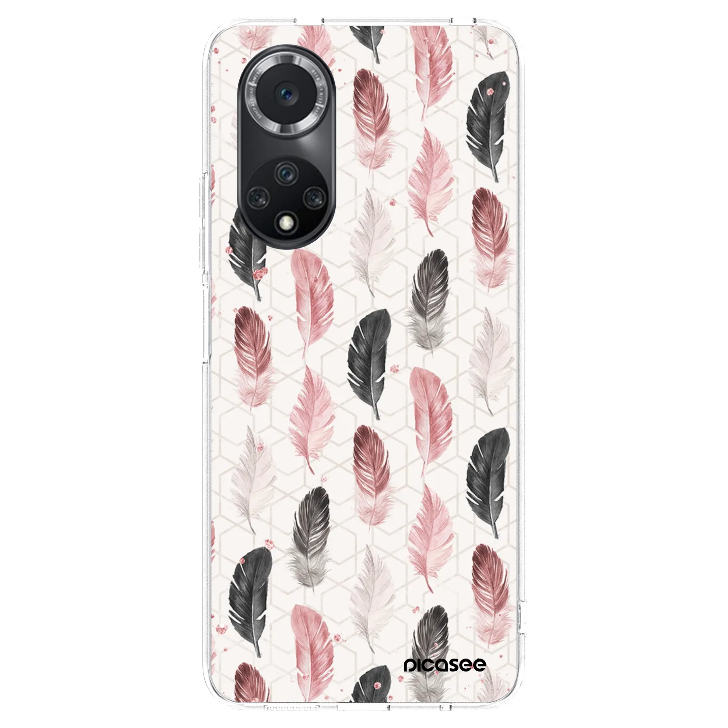 Picasee átlátszó szilikon tok az alábbi mobiltelefonokra Huawei Nova 9 SE - Feather 2