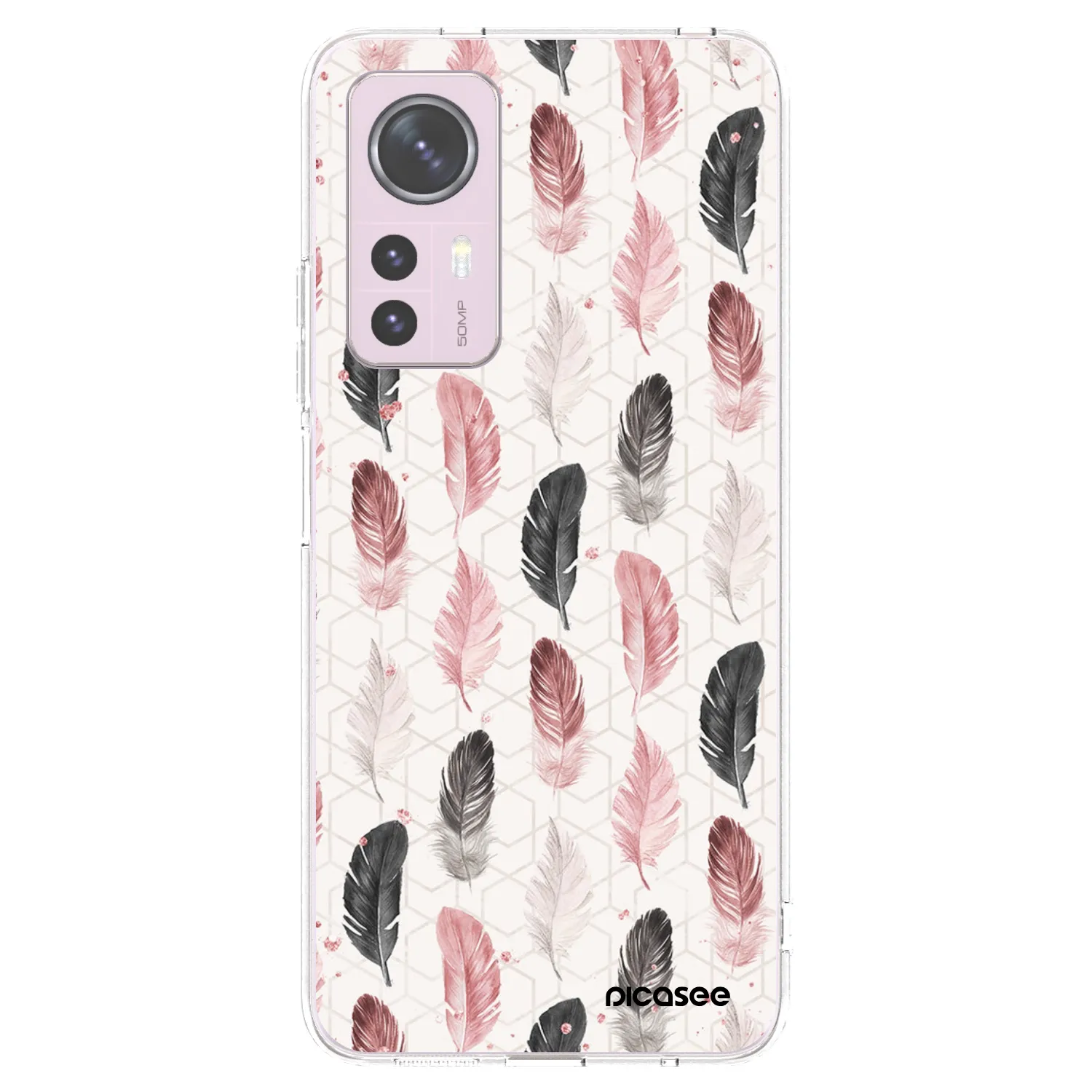 Picasee átlátszó szilikon tok az alábbi mobiltelefonokra Xiaomi 12 - Feather 2