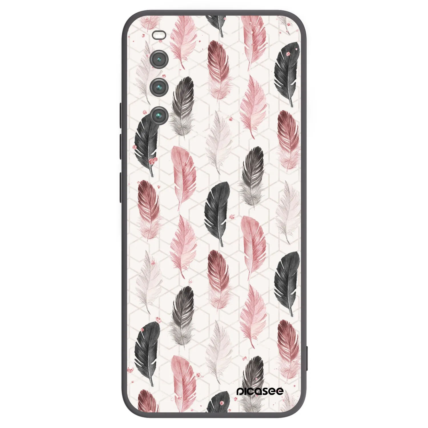 Picasee fekete szilikon tok az alábbi mobiltelefonokra Sony Xperia 10 IV 5G - Feather 2