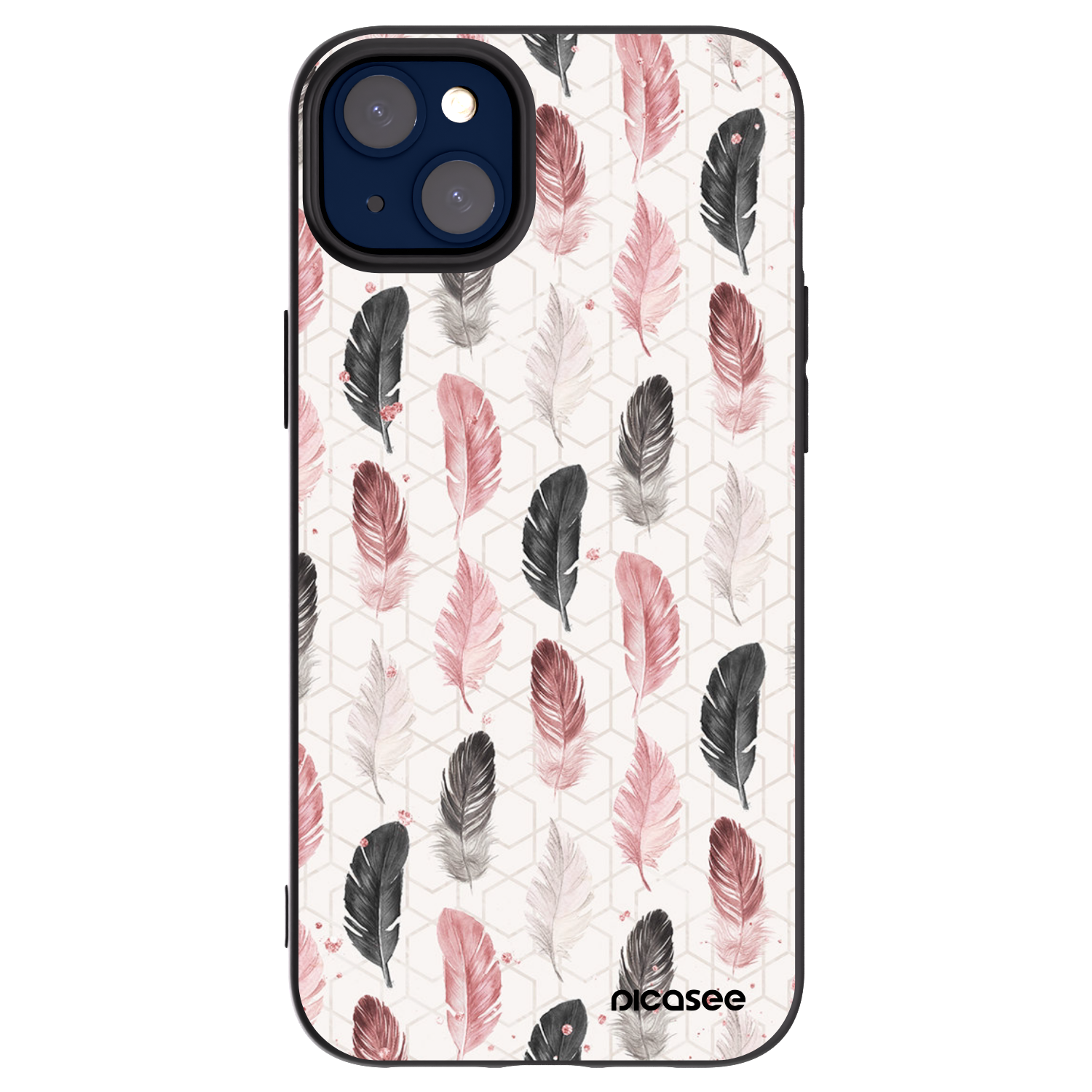 Picasee fekete szilikon tok az alábbi mobiltelefonokra Apple iPhone 14 Plus - Feather 2