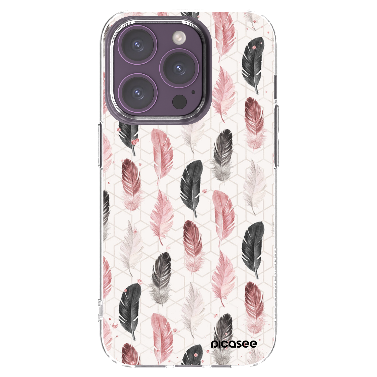 Picasee átlátszó szilikon tok az alábbi mobiltelefonokra Apple iPhone 14 Pro - Feather 2