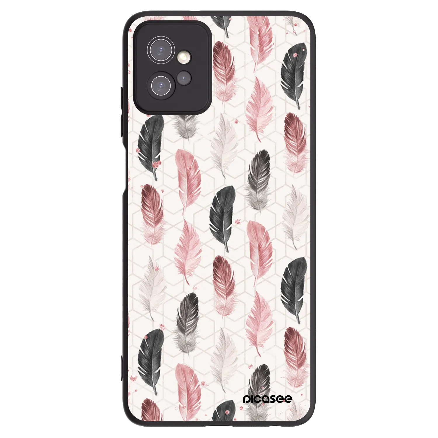 Picasee fekete szilikon tok az alábbi mobiltelefonokra Motorola Moto G32 - Feather 2