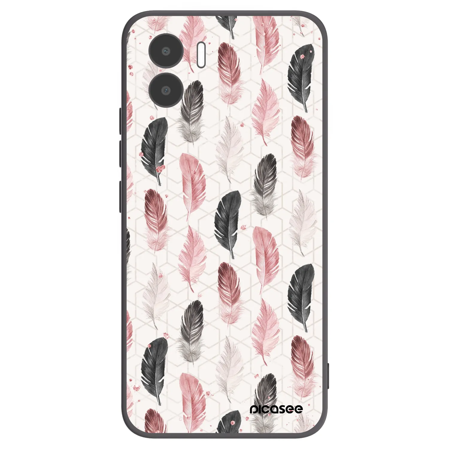 Picasee fekete szilikon tok az alábbi mobiltelefonokra Xiaomi Redmi A1 - Feather 2