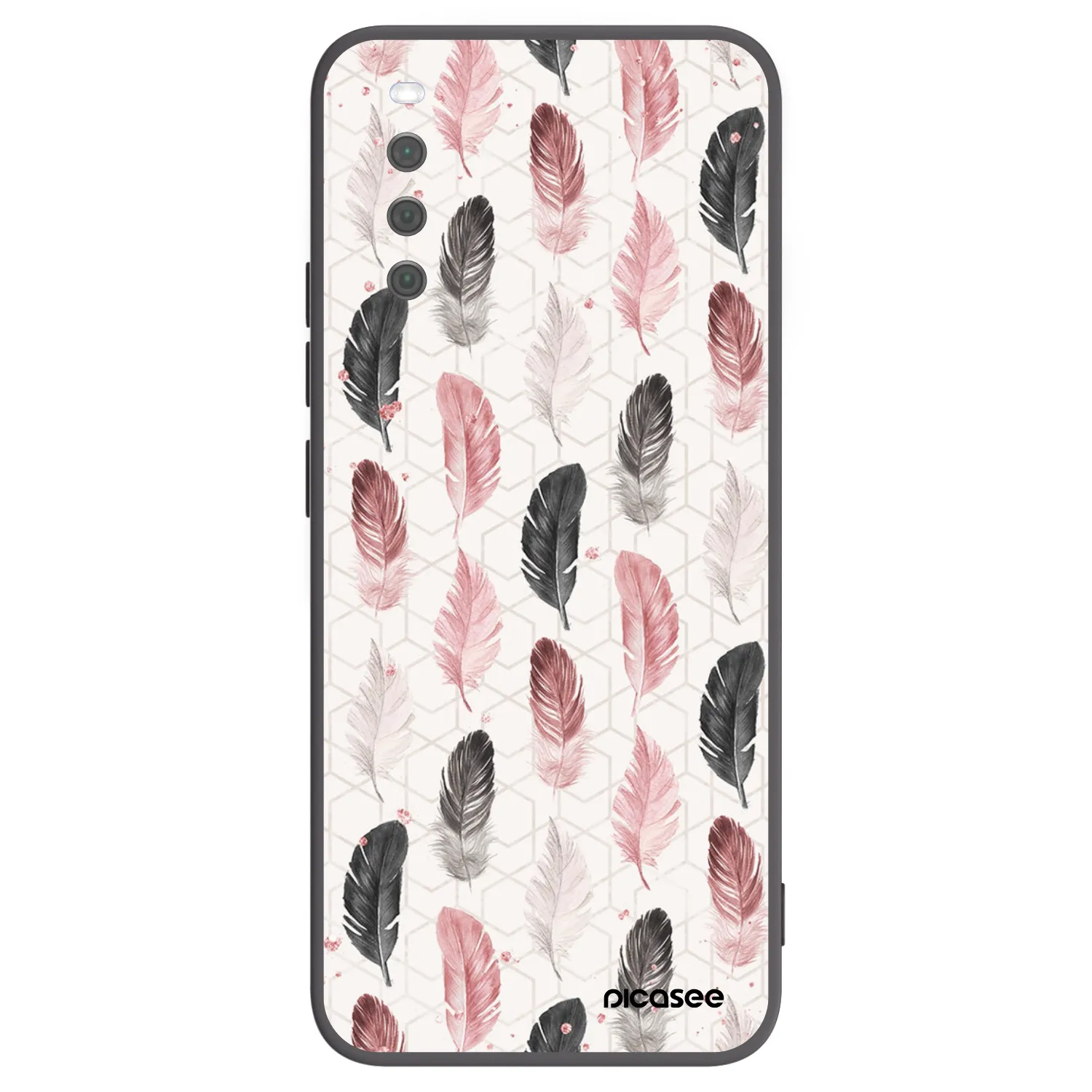 Picasee fekete szilikon tok az alábbi mobiltelefonokra Sony Xperia 10 III - Feather 2