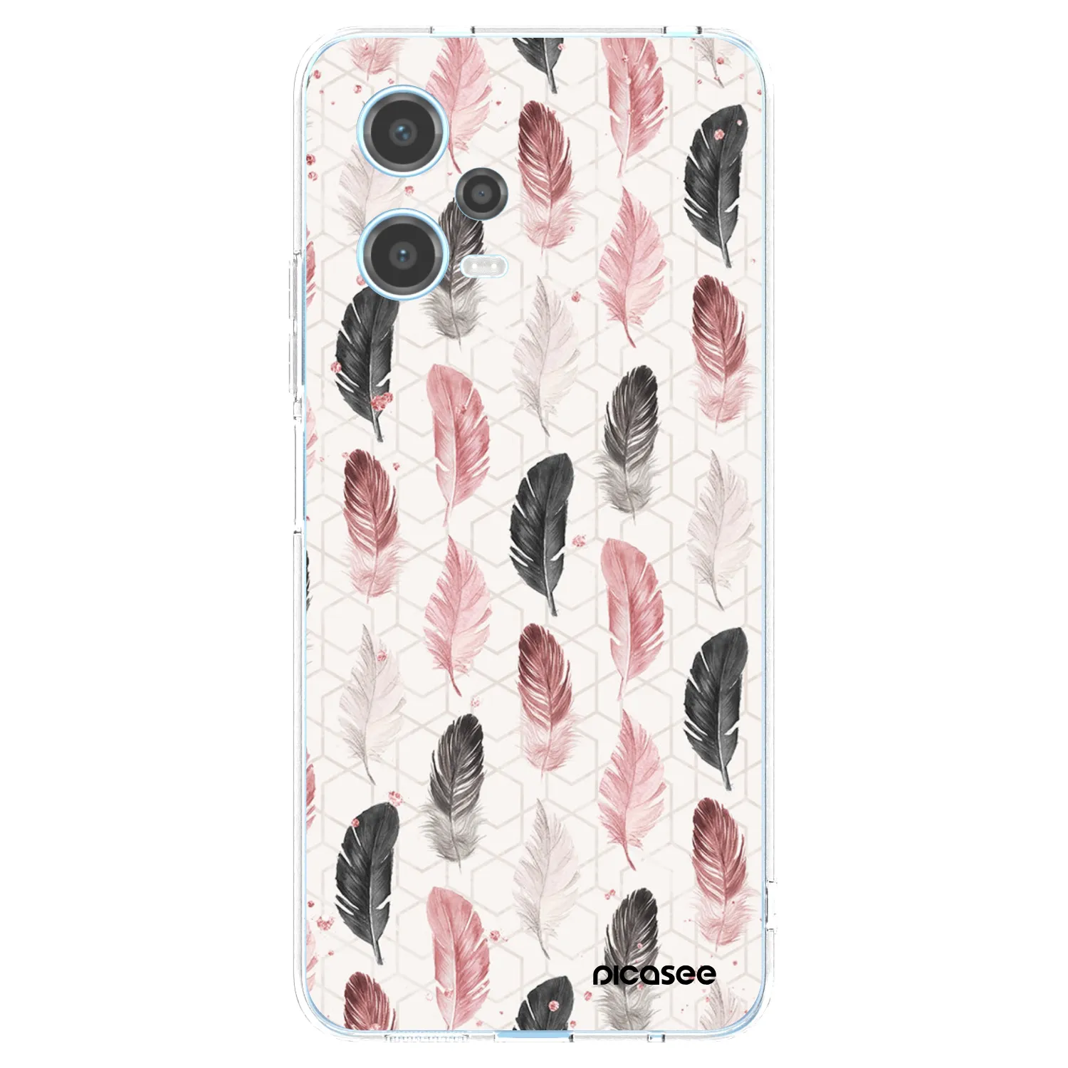 Picasee átlátszó szilikon tok az alábbi mobiltelefonokra Xiaomi Redmi Note 12 5G - Feather 2
