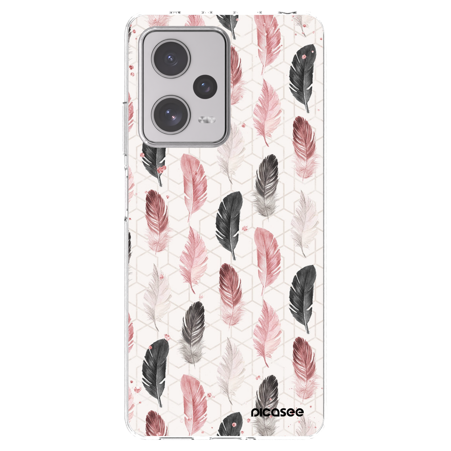 Picasee átlátszó szilikon tok az alábbi mobiltelefonokra Xiaomi Redmi Note 12 Pro+ 5G - Feather 2