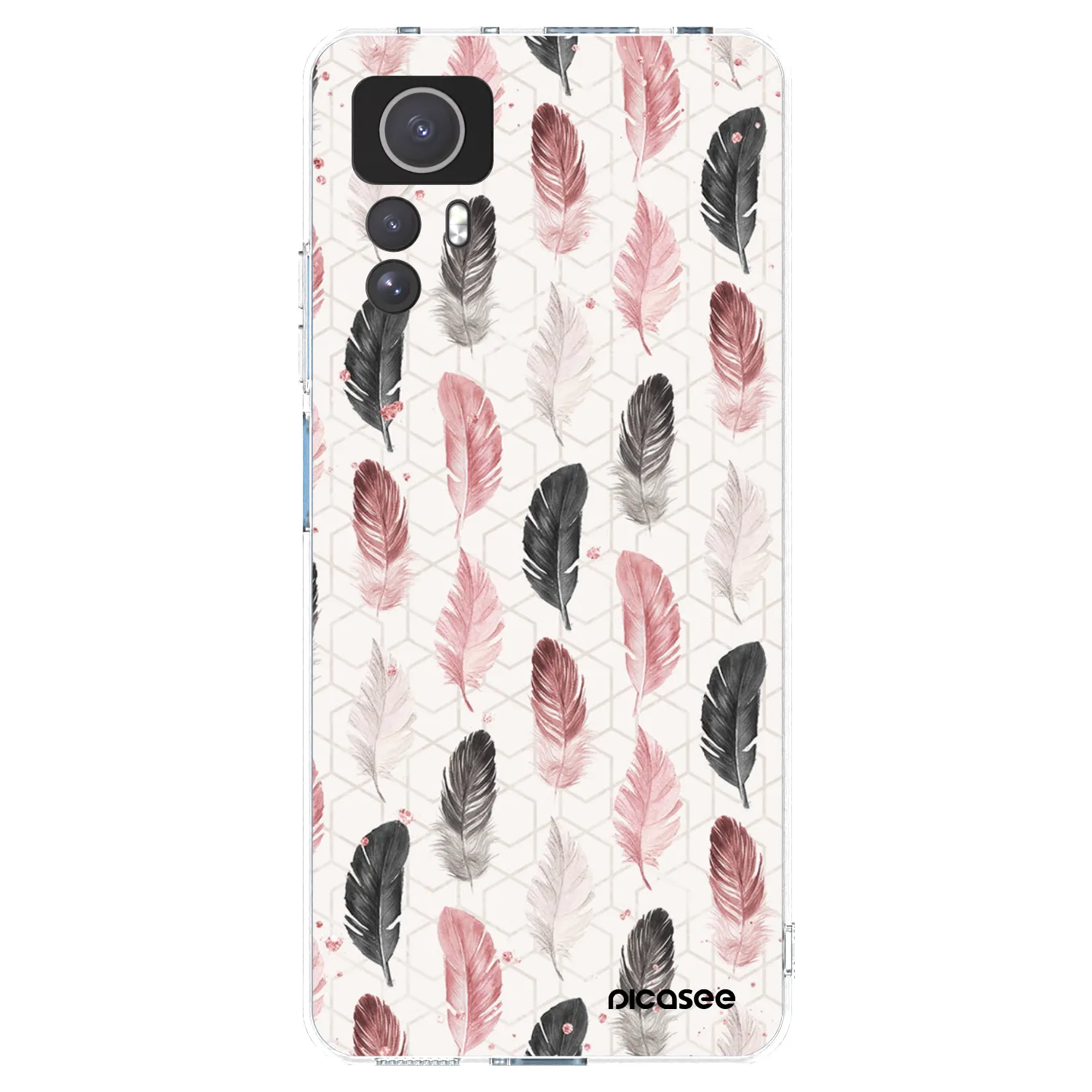 Picasee átlátszó szilikon tok az alábbi mobiltelefonokra Xiaomi Redmi Note 12S - Feather 2